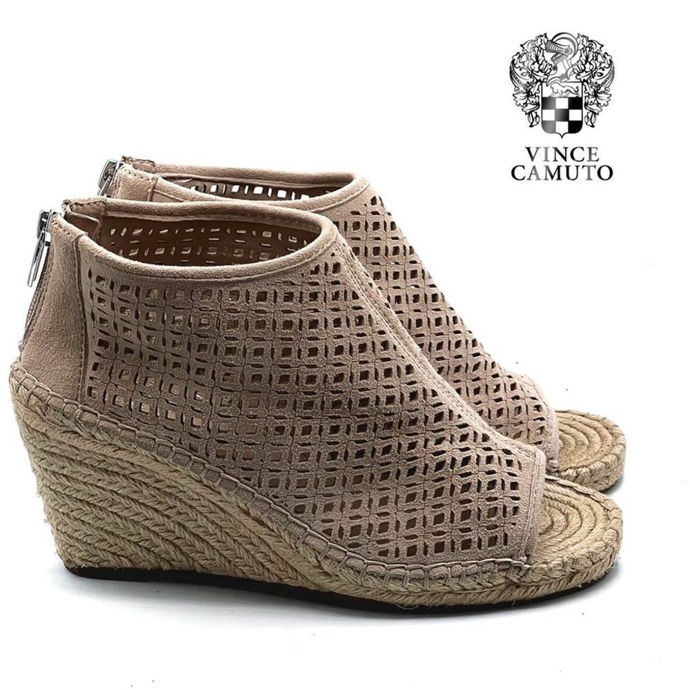 Vince Camuto Lereena Espadrille Wedge Sandal Size 6.5